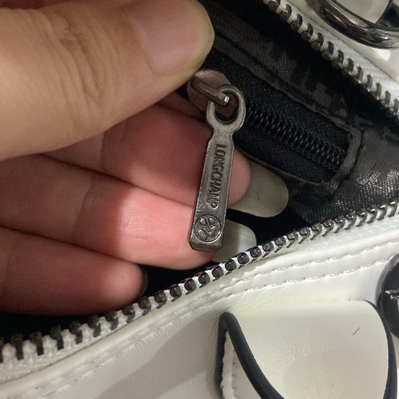 Longchamp Le Pliage Xtra XS Leather Handbag - Picture 8 of 10